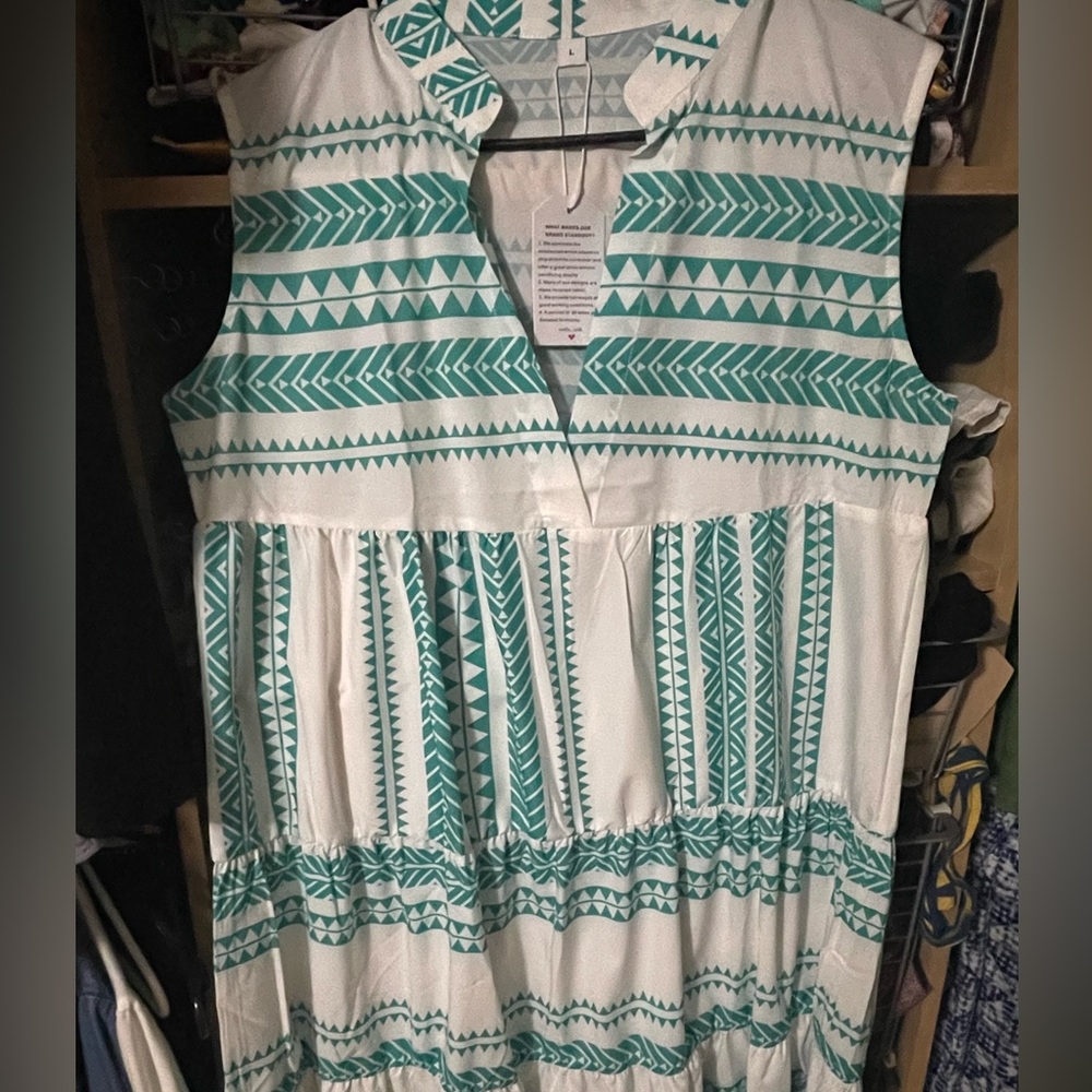 Boho midi dress